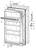 Section Diagram and Parts List for FV16CAB  Hotpoint Freezer