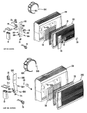 Part Location Diagram of WJ20X0313 GE CAPACITOR