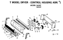 T MODEL DRYER Diagram and Parts List for DLB6850TM  Hotpoint Dryer