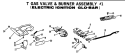 ELECTRIC IGNITION GLO - BAR Diagram and Parts List for DLB6850TM  Hotpoint Dryer
