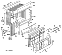 Part Location Diagram of WJ71X0907 GE GRILLE Assembly