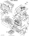 Part Location Diagram of WB56X5733 GE USE GEH WB56X5835
