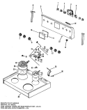 Part Location Diagram of WB36X5056 GE TIMER GLASS