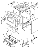 Part Location Diagram of WB55X5180 GE INNER DOOR LINER