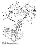 Part Location Diagram of WB24X5014 GE SWITCH LATCH RELEASE