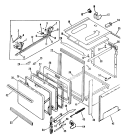 Part Location Diagram of WB24X5017 GE LATCH SOLENOID