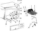 Part Location Diagram of WR97X0086 GE R-12/ 8.00**
