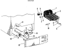BACK VIEW Diagram and Parts List for CSF24EMR  Hotpoint Refrigerator