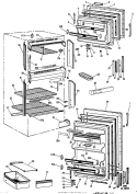 Part Location Diagram of WR02X3753 GE SUPPORT