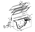Part Location Diagram of WR24X0258 GE GASKET    **