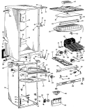 Part Location Diagram of WR02X3756 GE ORANGE WIRE