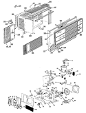 Part Location Diagram of WJ01X0629 GE GROMMET