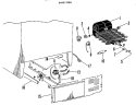 BACKVIEW Diagram and Parts List for CSF24ELC  Hotpoint Refrigerator