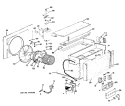 Section Diagram and Parts List for KC610APT1  Hotpoint Air Conditioner