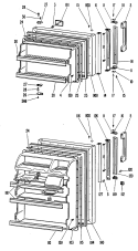 Part Location Diagram of WR78X7413 GE O D PANEL FF