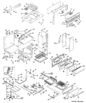 Part Location Diagram of WB64X0086 GE NOISE KIT