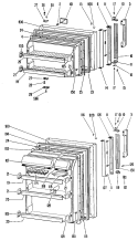 Part Location Diagram of WR78X7511 GE O D PANEL FF