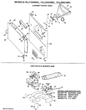 CABINET FRONT ASM. Diagram and Parts List for DLL1550BEL  Hotpoint Dryer