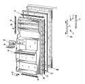 Part Location Diagram of WR71X6011 GE USE GEH WR71X6012