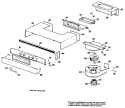 Part Location Diagram of WB49X5190 GE SUPPORT SLIDE