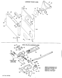 CABINET FRONT ASM. Diagram and Parts List for DLL6850BFL  Hotpoint Dryer