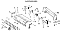 Part Location Diagram of WE19X0853 GE SW TRIM Assembly