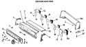 BACKSPLASH ASM. Diagram and Parts List for DLL2880DLL  Hotpoint Dryer