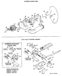 BLOWER & DRIVE ASM. Diagram and Parts List for DLL2880DLL  Hotpoint Dryer