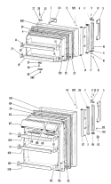 Section Diagram and Parts List for CTX18EGRR  Hotpoint Refrigerator
