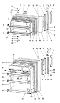 Section Diagram and Parts List for CTX18CGRL  Hotpoint Refrigerator