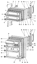 Section Diagram and Parts List for CTX18CHBR  Hotpoint Refrigerator