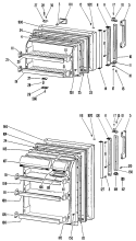 Part Location Diagram of WR71X1726 GE FRONT DOOR SHELF