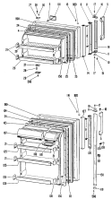 Section Diagram and Parts List for CTX20GHBR  Hotpoint Refrigerator