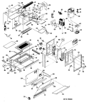 Part Location Diagram of WB36X0713 GE GLASS CNTRL
