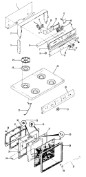 Part Location Diagram of WB03X0656 GE USE GEH WB3X656