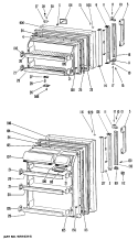 Section Diagram and Parts List for CTX23GHBR  Hotpoint Refrigerator