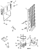 Part Location Diagram of WR17X1734 GE STRAP