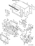 MICROWAVE OVEN Diagram and Parts List for RK961G*J2  Hotpoint Microwave Oven Combo