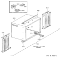 Section Diagram and Parts List for KCM08FAX1  Hotpoint Air Conditioner
