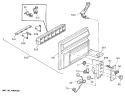 Section Diagram and Parts List for KCM08FAX1  Hotpoint Air Conditioner