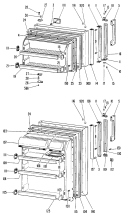 Section Diagram and Parts List for CTX18CJB  Hotpoint Refrigerator
