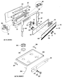 Part Location Diagram of WB01X0916 GE NUT-DECOR