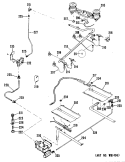 Section Diagram and Parts List for RGB745GEH1  Hotpoint Range
