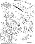 MICROWAVE OVEN Diagram and Parts List for RK962G*K2  Hotpoint Microwave Oven Combo
