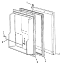 Section Diagram and Parts List for SSD2CJC  Hotpoint Refrigerator
