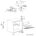 Section Diagram and Parts List for SSD2CJC  Hotpoint Refrigerator