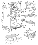Part Location Diagram of WR01X1735 GE SCREW