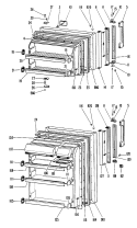 Section Diagram and Parts List for CTX18AJB  Hotpoint Refrigerator