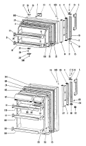 Section Diagram and Parts List for CTX18EJB  Hotpoint Refrigerator