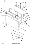 Part Location Diagram of WR02X7406 GE PLUG BUTTON